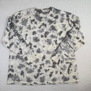 Blue 84 Miller lite long sleeve top men/women white and grey marbled size 2XL